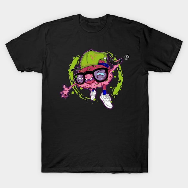 Brainy Creative T-Shirt by jdgraphicart